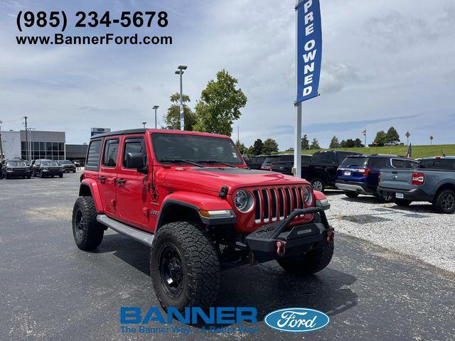 2018 Jeep Wrangler Unlimited Sahara 4x4 for sale in Mandeville, LA