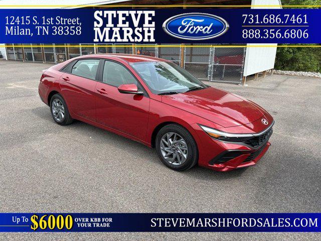 2025 Hyundai Elantra Hybrid Blue for sale in Milan, TN