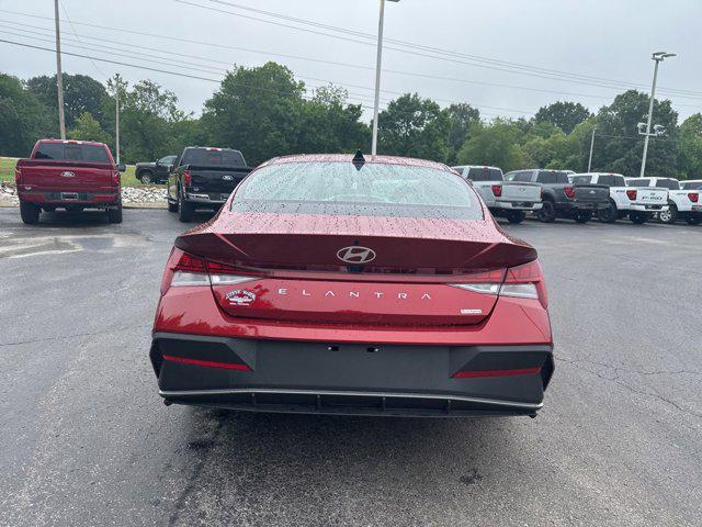 2025 Hyundai Elantra Hybrid Blue