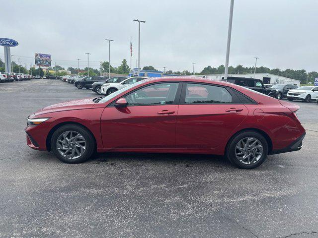 2025 Hyundai Elantra Hybrid Blue