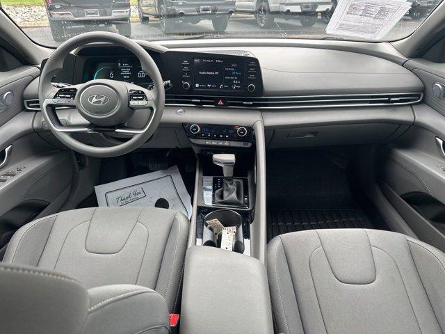 2025 Hyundai Elantra Hybrid Blue
