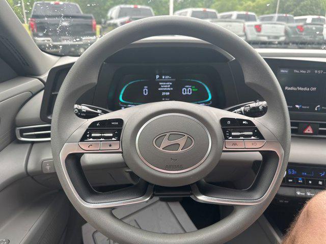 2025 Hyundai Elantra Hybrid Blue