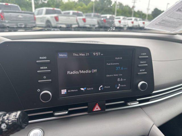 2025 Hyundai Elantra Hybrid Blue