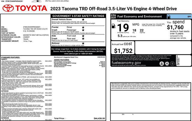 2023 Toyota Tacoma Unknown