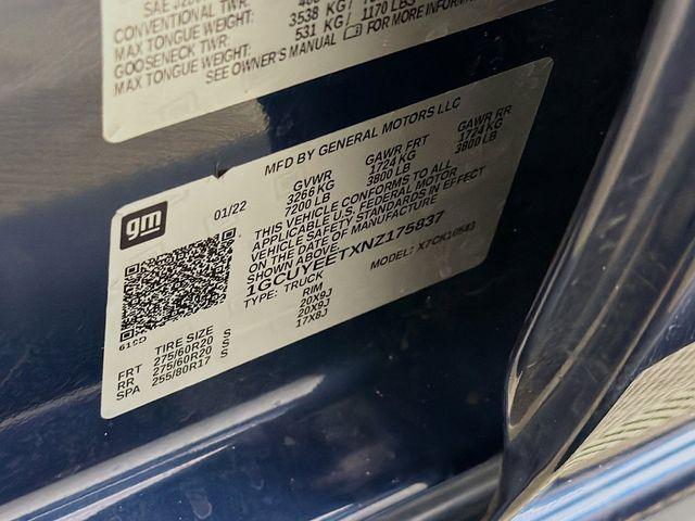 2022 Chevrolet Silverado 1500 4WD Crew Cab Short Bed RST