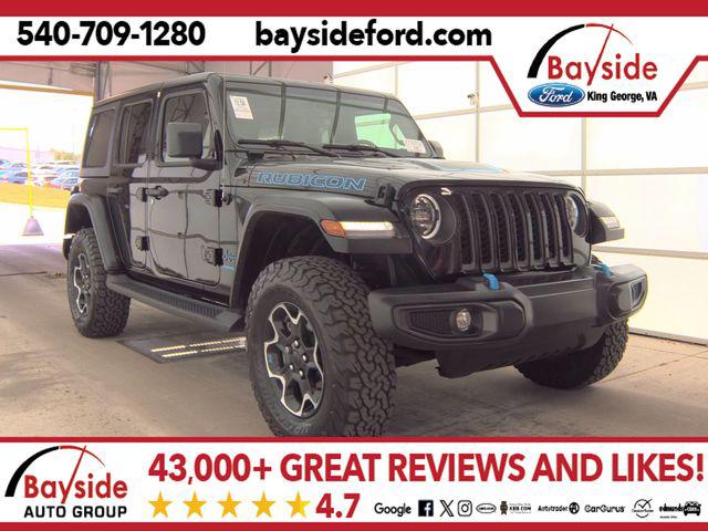2023 Jeep Wrangler 4xe Rubicon 4x4 for sale in King George, VA