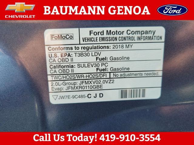 2018 Ford Focus SEL