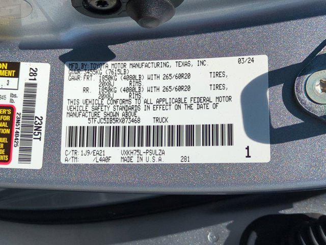 2024 Toyota Tundra Limited 4WD