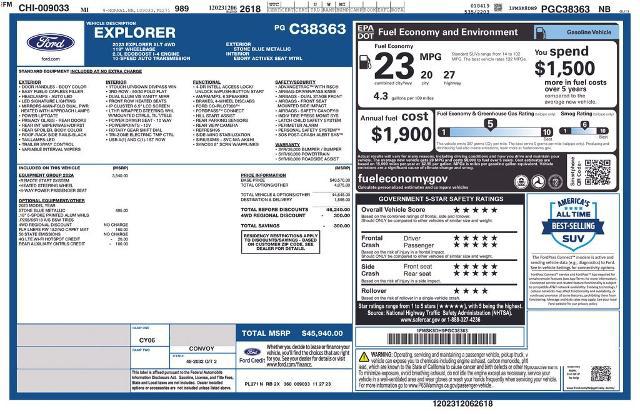 2023 Ford Explorer XLT for sale in El Dorado Springs, MO