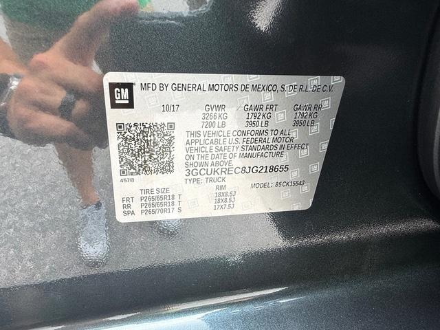 2018 Chevrolet Silverado 1500 2LT