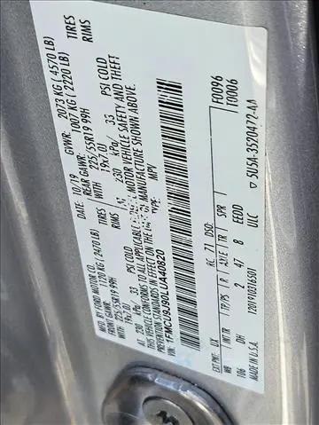 2020 Ford Escape Titanium
