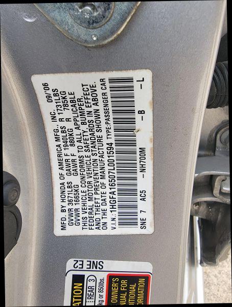 2007 Honda Civic LX