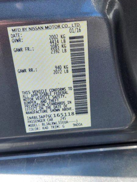 2016 Nissan Altima 3.5 SL