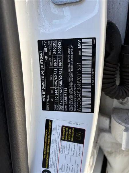 2017 Mercedes-Benz GLC 4MATIC