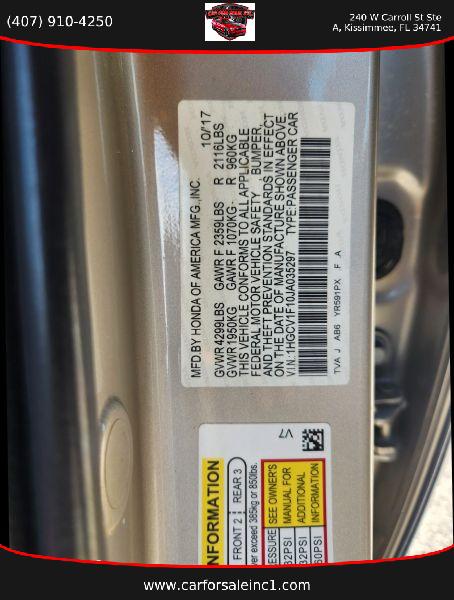 2018 Honda Accord LX