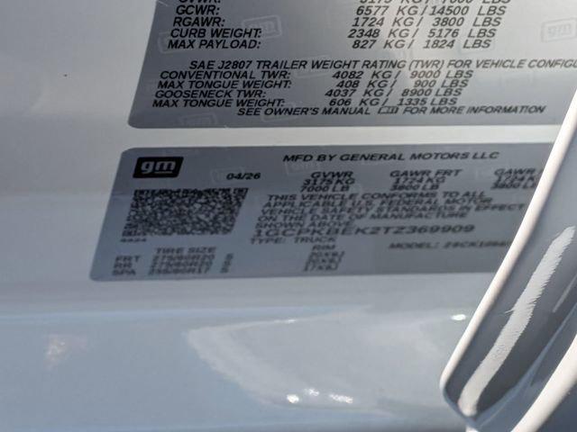 2026 Chevrolet Silverado 1500 4WD Crew Cab Short Bed Custom