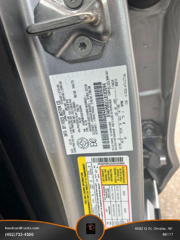 2020 Ford Fusion Hybrid Titanium