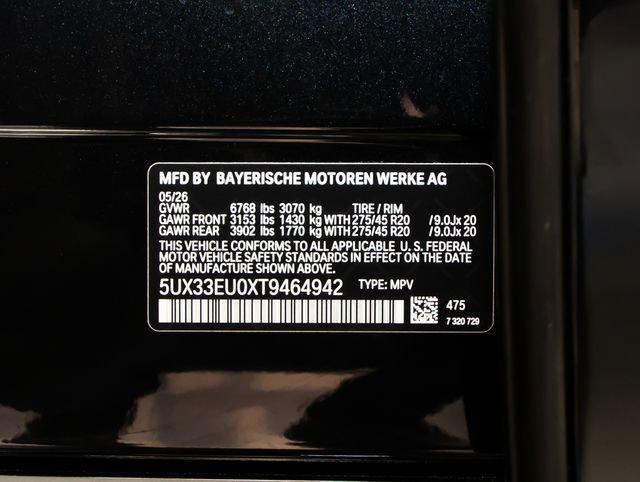 2026 BMW X5 M60i