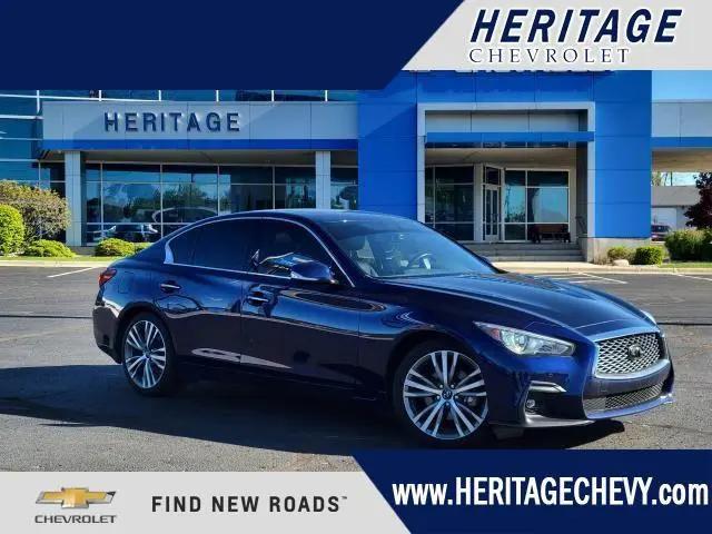 2021 INFINITI Q50 SENSORY AWD for sale in Battle Creek, MI