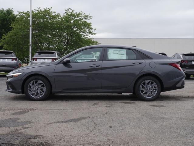 2026 Hyundai Elantra Hybrid Blue