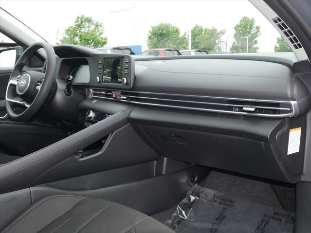 2026 Hyundai Elantra Hybrid Blue