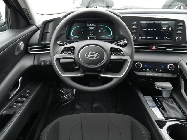 2026 Hyundai Elantra Hybrid Blue