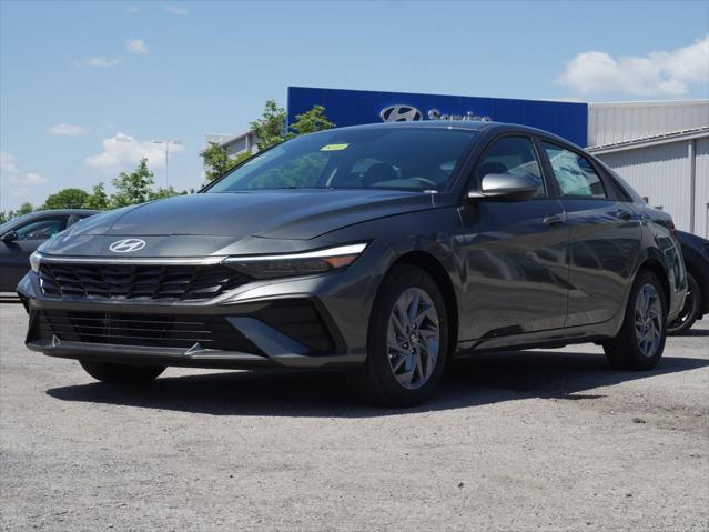2026 Hyundai Elantra Hybrid Blue