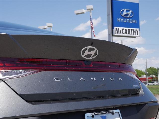 2026 Hyundai Elantra Hybrid Blue