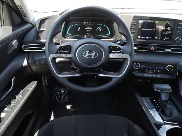 2026 Hyundai Elantra Hybrid Blue