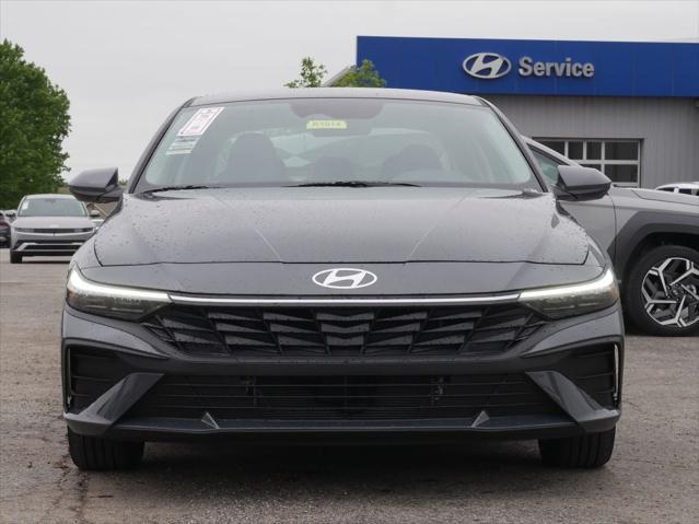 2026 Hyundai Elantra Hybrid Blue