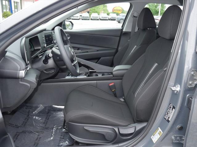 2026 Hyundai Elantra Hybrid Blue