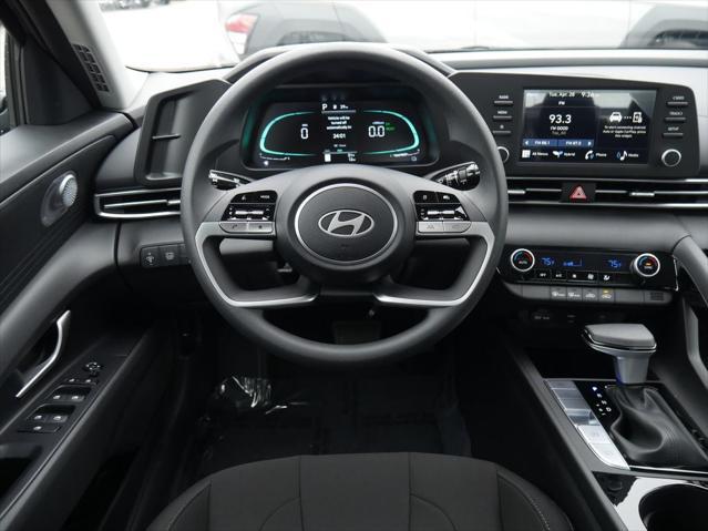 2026 Hyundai Elantra Hybrid Blue