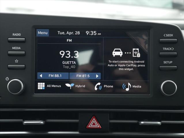 2026 Hyundai Elantra Hybrid Blue