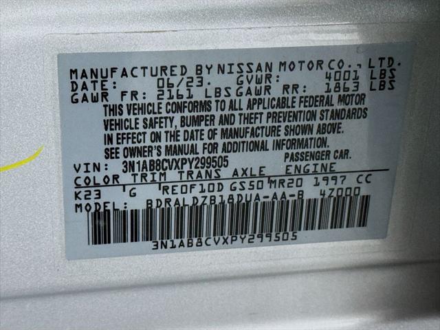 2023 Nissan Sentra SV Xtronic CVT
