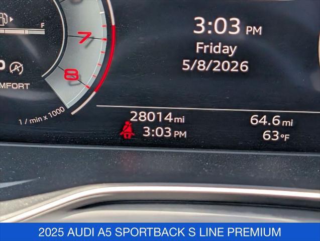 2025 Audi A5 Sportback Premium 45 TFSI S line quattro S tronic