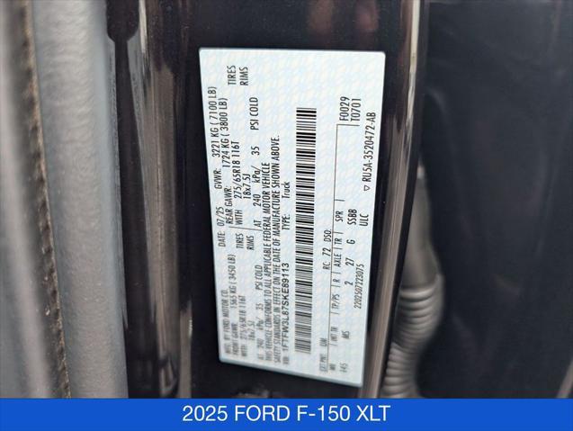 2025 Ford F-150 XLT