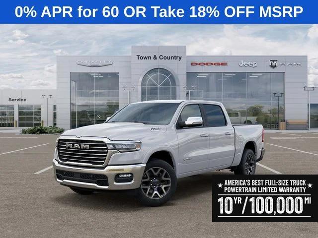 2026 RAM Ram 1500 RAM 1500 LARAMIE CREW CAB 4X4 57 BOX