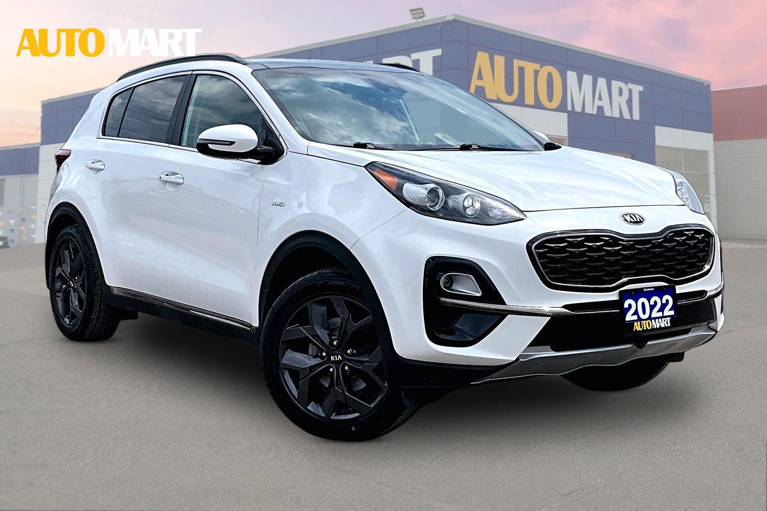 Snow White Pearl 2022 Kia Sportage EX S AWD SUV / Crossover Automatic