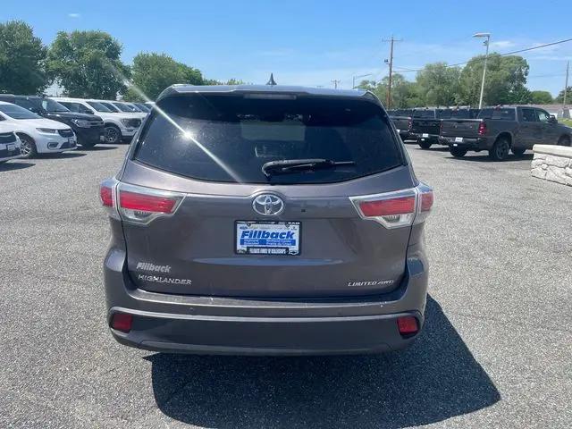 2015 Toyota Highlander Limited Platinum V6