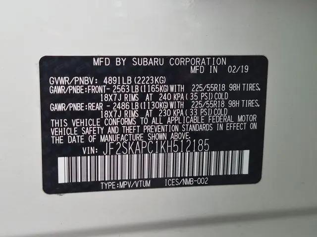 2019 Subaru Forester Sport