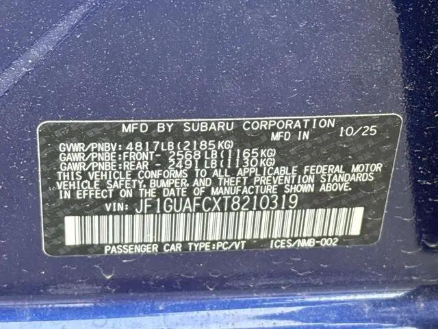 2026 Subaru Impreza Sport