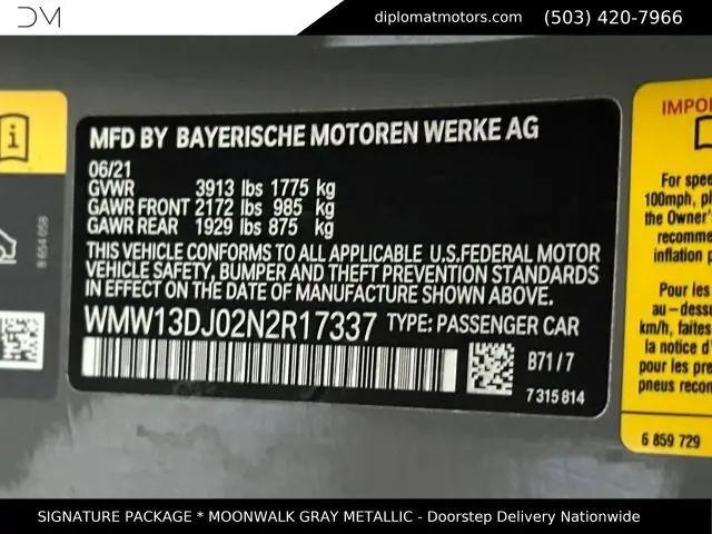 2022 MINI SE Hardtop Cooper