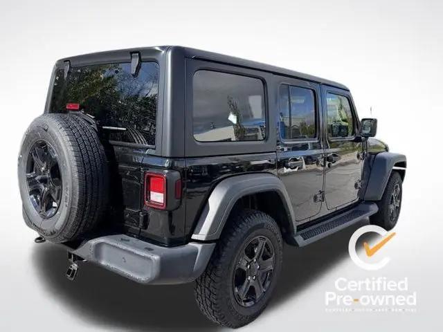 2022 Jeep Wrangler Unlimited Sport S 4x4