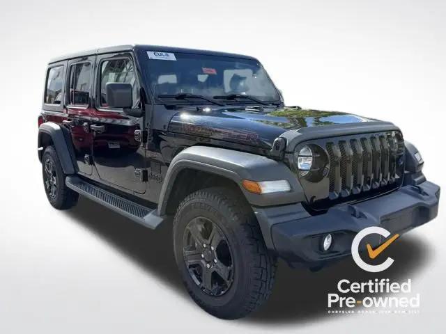 2022 Jeep Wrangler Unlimited Sport S 4x4