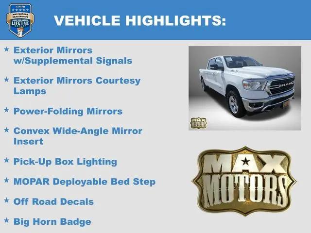 2022 Ram 1500 Big Horn Crew Cab 4x4 6'4" Box