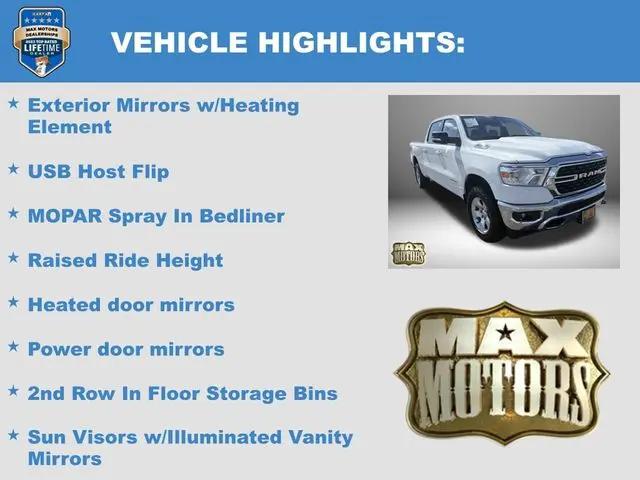 2022 Ram 1500 Big Horn Crew Cab 4x4 6'4" Box