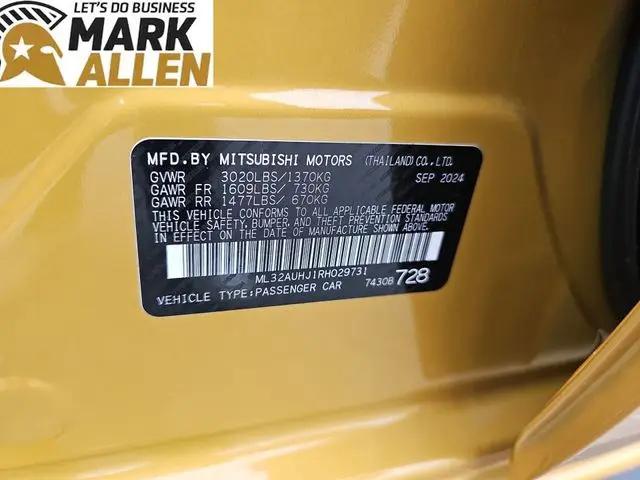 2024 Mitsubishi Mirage ES