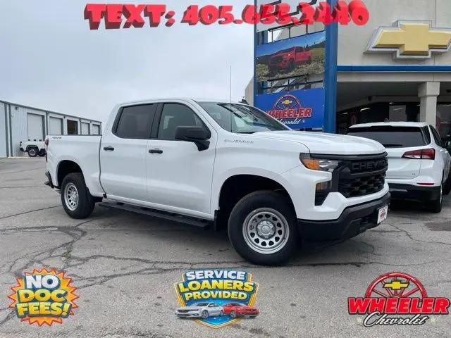 2026 Chevrolet Silverado 1500 4WD Crew Cab Short Bed WT for sale in Hinton, OK