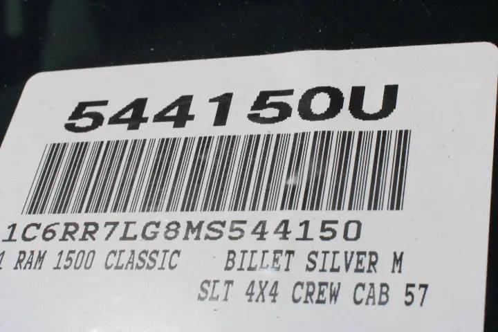 2021 Ram 1500 SLT Crew Cab 4x4 5'7" Box