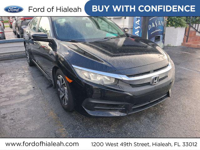 2016 Honda Civic EX for sale in Hialeah, FL